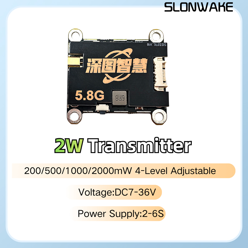 SLONWAKE 5.8G 56CH 2W Sender V – Fpv Drone Camera Bewertung und Preis
