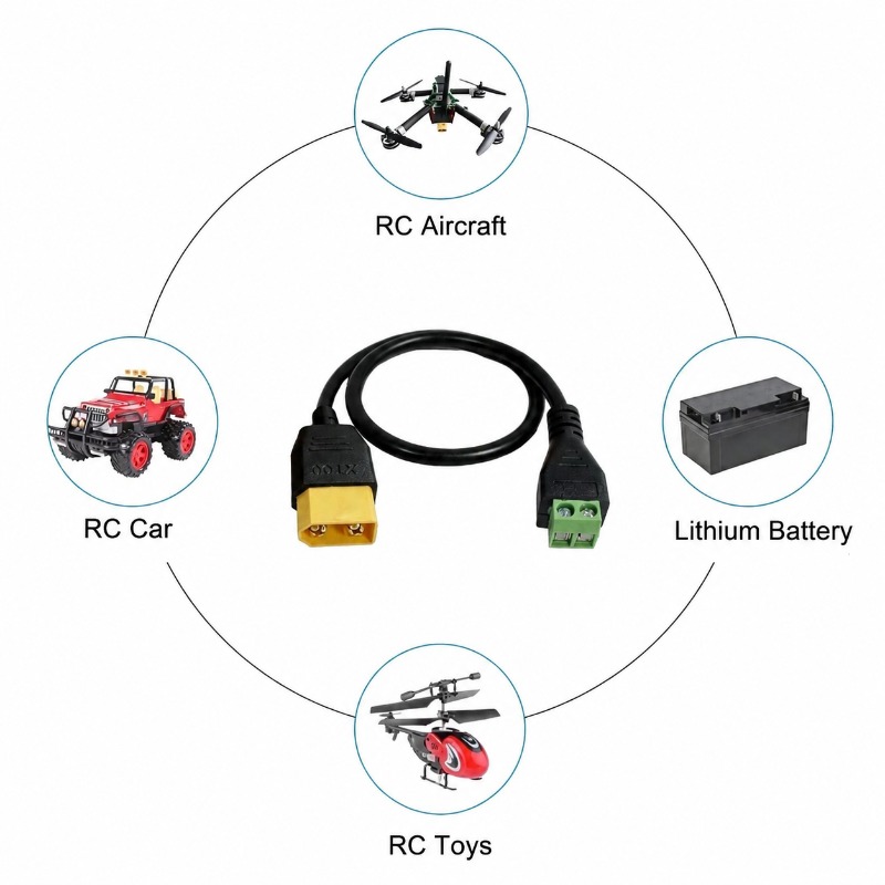 XT60 Stecker- und Buchsenadapt – Fpv Drone Charger Bewertung und Preis